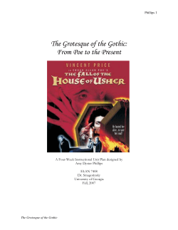 The Grotesque of the Gothic