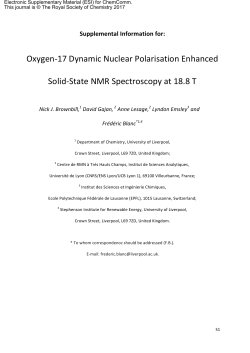 Oxygen-17 Dynamic Nuclear Polarisation Enhanced Solid