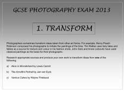 1. TRANSFORM