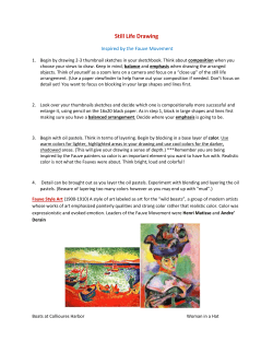 Still Life Drawing - Waterford Public Schools