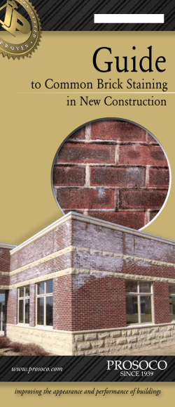 to Common Brick Staining