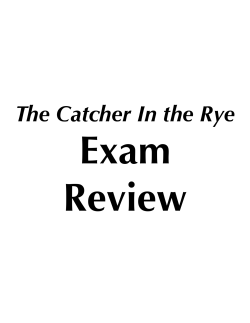 The Catcher In the Rye