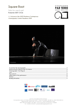 Square Root - Compagnie par Terre