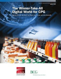 The Winner-Take-All Digital World for CPG