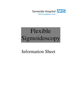 Flexible Sigmoidoscopy
