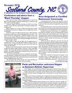 November 2015 Human Resources Newsletter