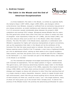 The Cabin in the Woods and the End of American Exceptionalism