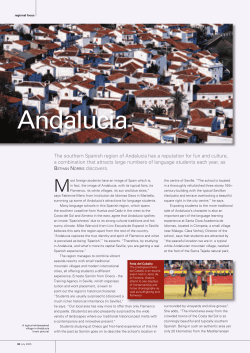 Andalucia - Study Travel Network