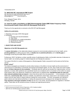 Page 1 of 108 To: WHO EHC-RF, International EMF Project Re