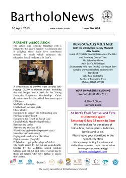 BartholoNews 30-4-13