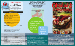 Captain Obadiah`s Seafood Market offers small and large party trays!