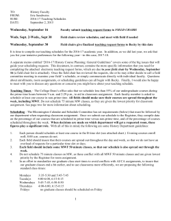 these guidelines - Department of History