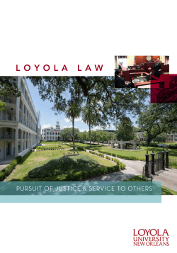 loyola law - College of Law - Loyola University New Orleans