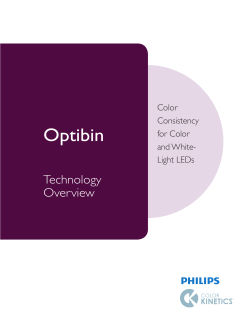 Optibin - Philips Color Kinetics