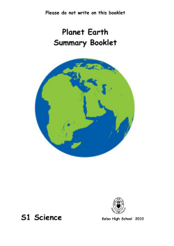 planet earth summary