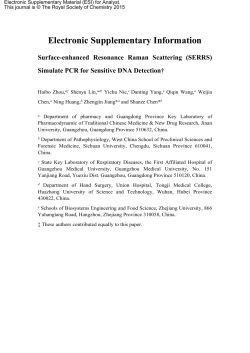 Supplementary Information - Royal Society of Chemistry