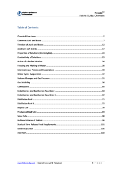 neulog-chemistry-activity