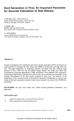 Soot Generation in Fires