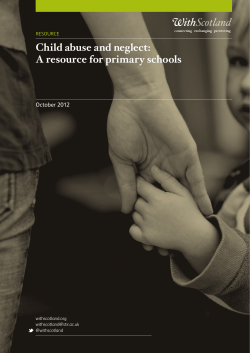Child abuse and neglect: A resource for primary