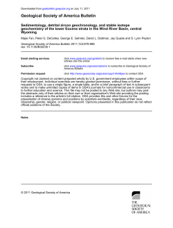 Fan, M., DeCelles, P.G., Gehrels, G.E., Dettman, D.L., Quade, J., and