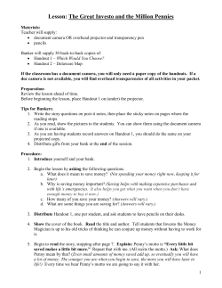 2017 Lesson Plan - The Delaware Bankers Association