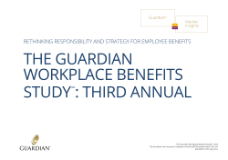 Guardian Workplace Benefits Study