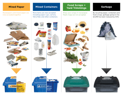 recycling guide - City of Vancouver