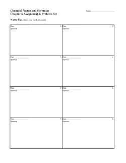 Chapter 6 Homework