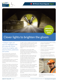 Clever lights to brighten the gloom