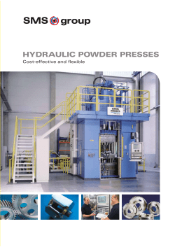 hydraulic powder presses