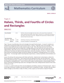 Grade 2 Mathematics Module 8, Topic C