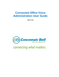 Auto Attendant - Cincinnati Bell