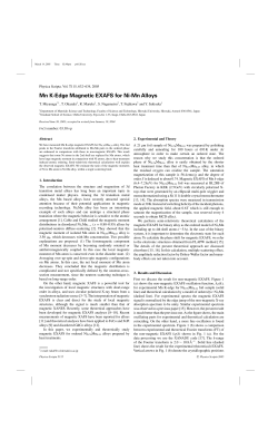 Mn K-Edge Magnetic EXAFS for Ni