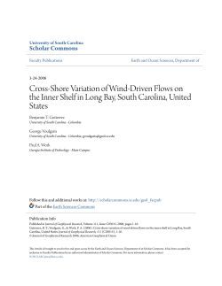 Cross-Shore Variation of Wind-Driven Flows on the Inner Shelf in