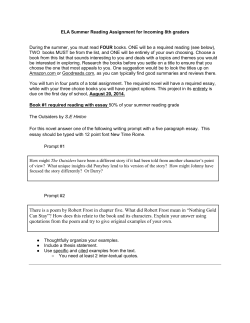 There is a poem by Robert Frost in chapter five. What did Robert