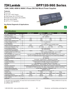DPP120-960 Series