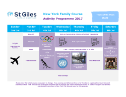 New York Family Course - St Giles International