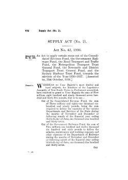 SUPPLY ACT (No. 2). Act No. 42, 1936.