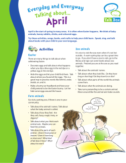 April - Alberta Human Services