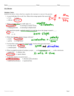 Multiple Choice Indicate the answer choice that best completes the
