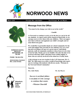 norwood news - Norwood School