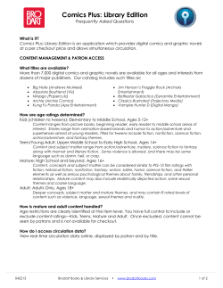 Comics Plus: Library Edition