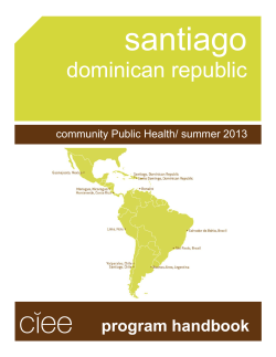 dominican republic - UC Education Abroad Program