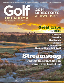 Golf Oklahoma 2014 - Horseshoe Bay Resort