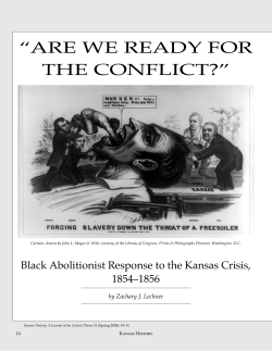 article online - Kansas Historical Society