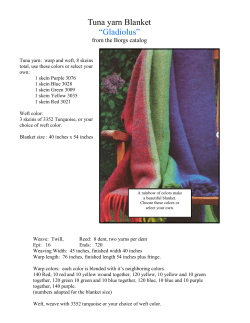 2 more tuna blankets from borgs