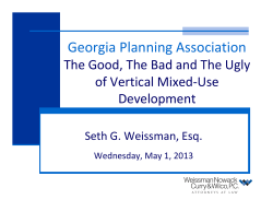 sufficient population density - Georgia Planning Association