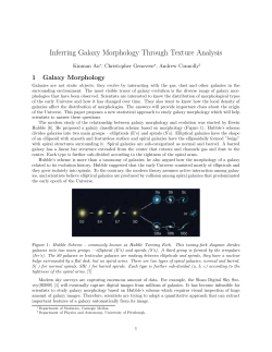 Inferring Galaxy Morphology Through Texture