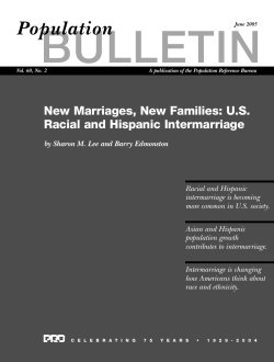 New Marriages, New Families: US Racial and