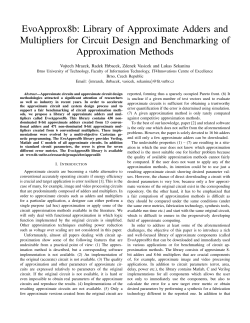 EvoApprox8b: Library of Approximate Adders and Multipliers for